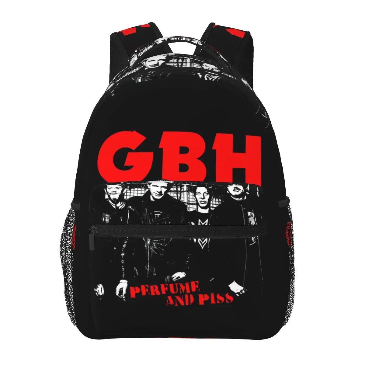 Charged Gbh Band Midnight Madness Backpacks Boys Girls Bookbag Children School Bags Cartoon Laptop Rucksack Shoulder Bag