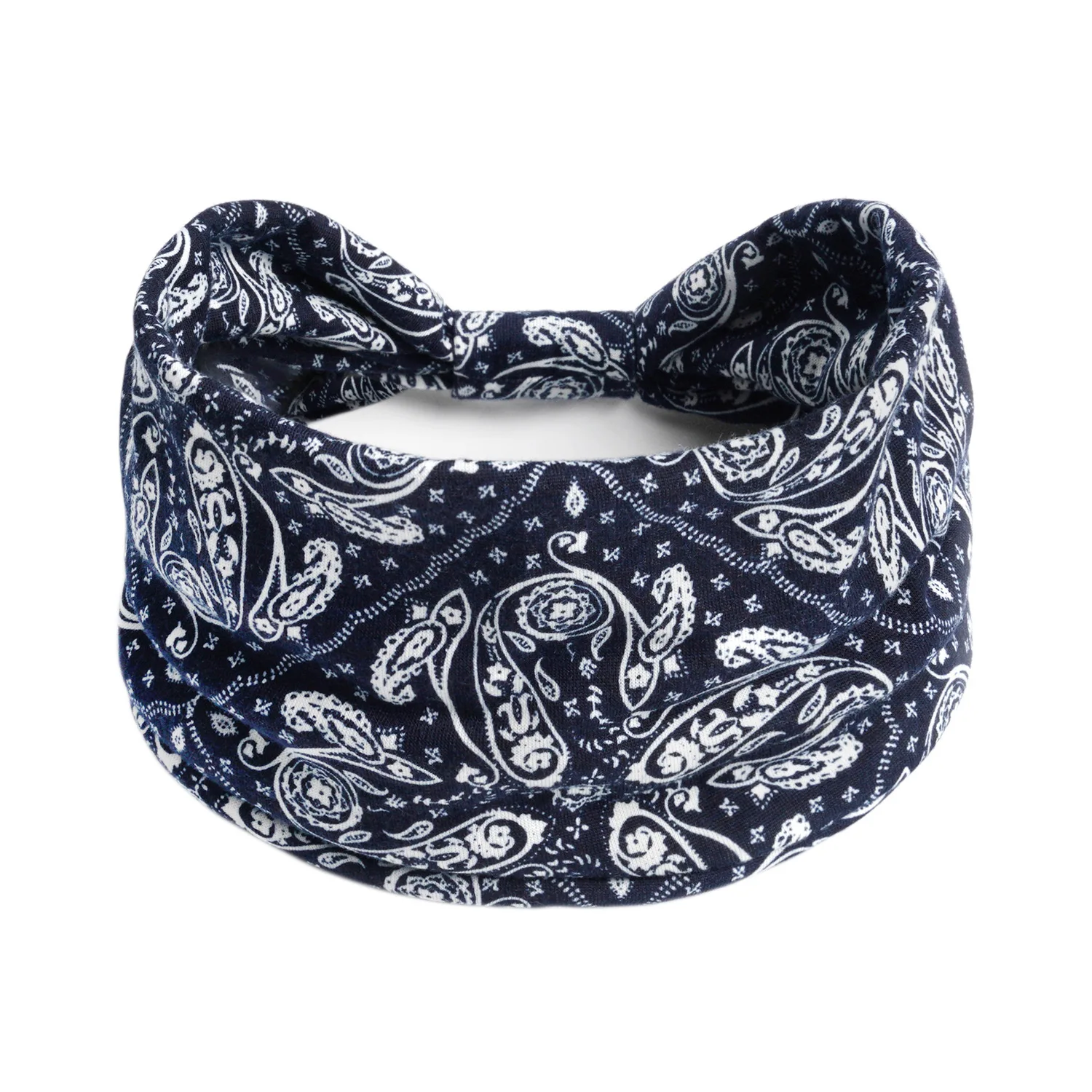 Damen-Stirnband, breit, um das Haar gewickelt, extra großes Kopftuch-Stirnband, für Yoga, Laufen, Schweißabsorption, Sport, elastisches Stirnband – Detail 13