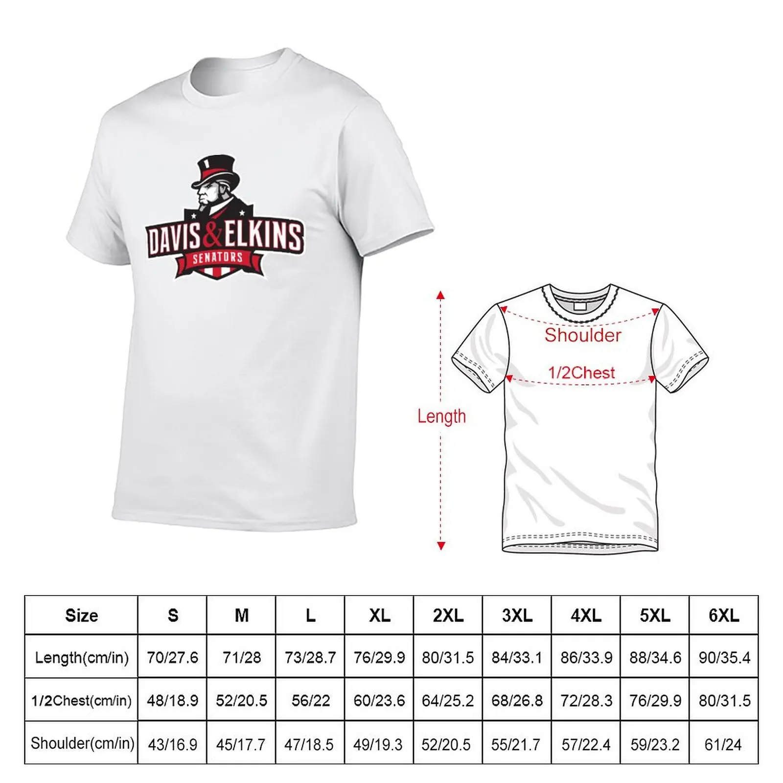 Davis & Elkins College T-Shirt cotton t shirt pack men t shirt cotton 100% T-Shirt