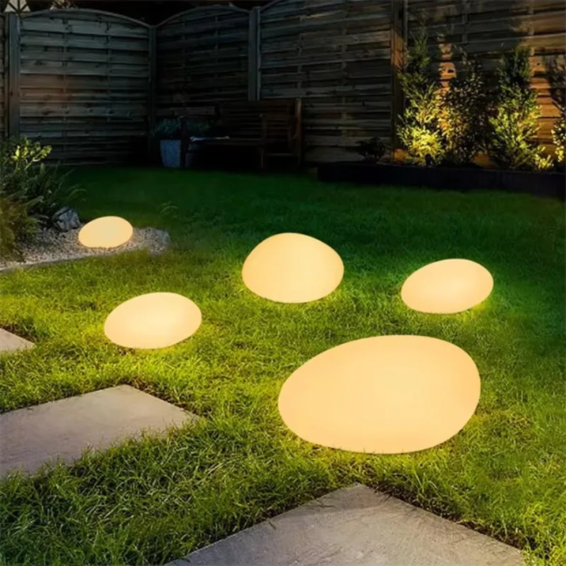 Waterproof RGB Color Changing LED Glow Ball Light For Garden Pool Party And Outdoor Landscape Decorative Floating Lamp