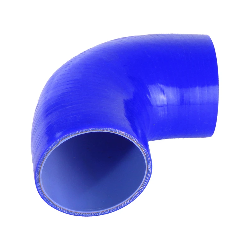 ID 76mm 3inch 90 Degree Elbow Coupler Silicone Hose Black/Blue/Red