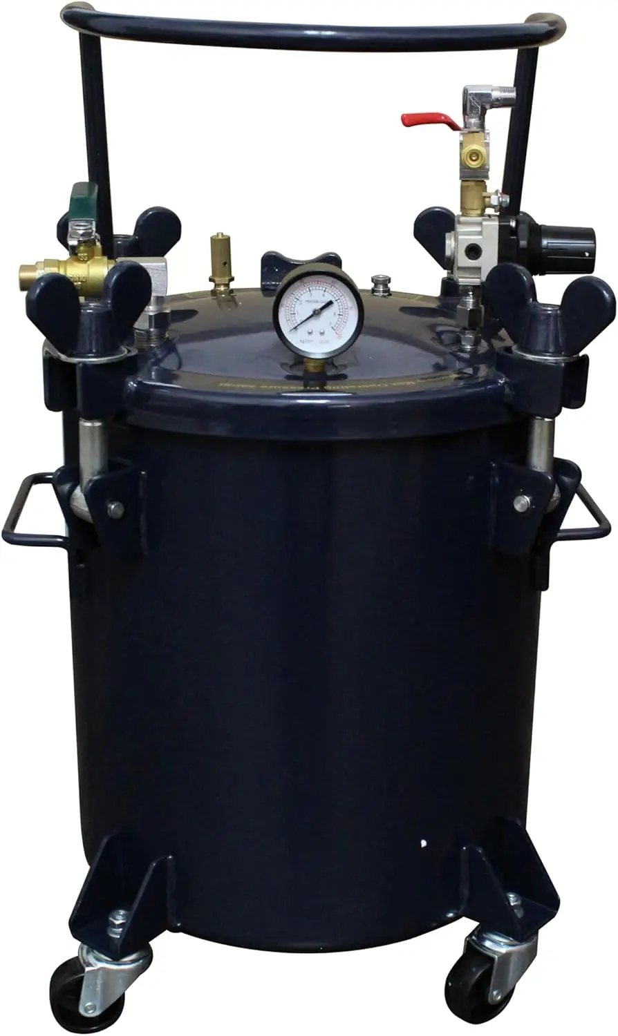 CAT-365C 5 gallon Pressure Pot For Casting, Black