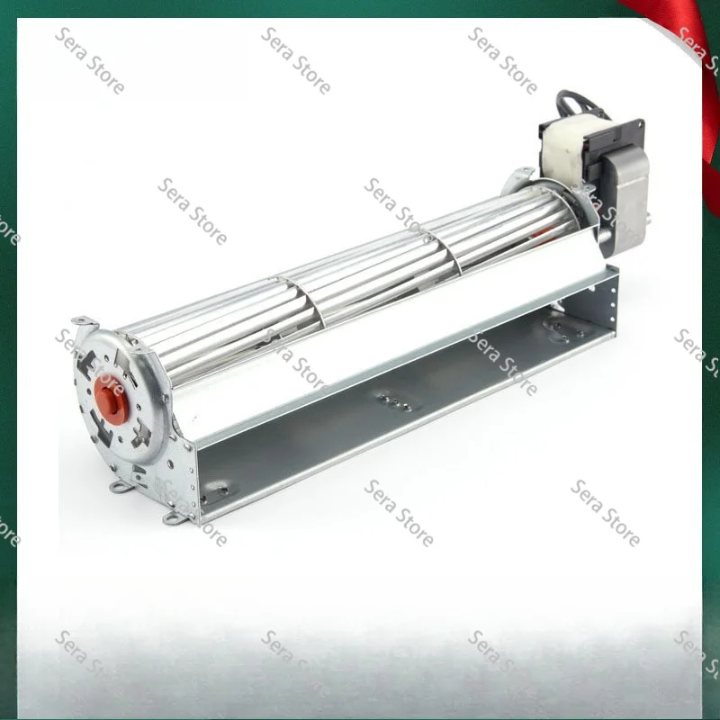 Biomass Pellet Stove Induced Draft Assisted Combustion Crossflow Motor Horizontal Flow Fan ZT60300-503 300mm