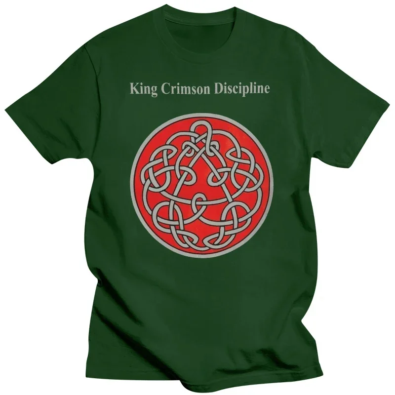 2024 King Crimson Men  Discipline Black T-shirt Black  harajuku  men clothing  oversized t shirt  graphic t shirts  tshirt