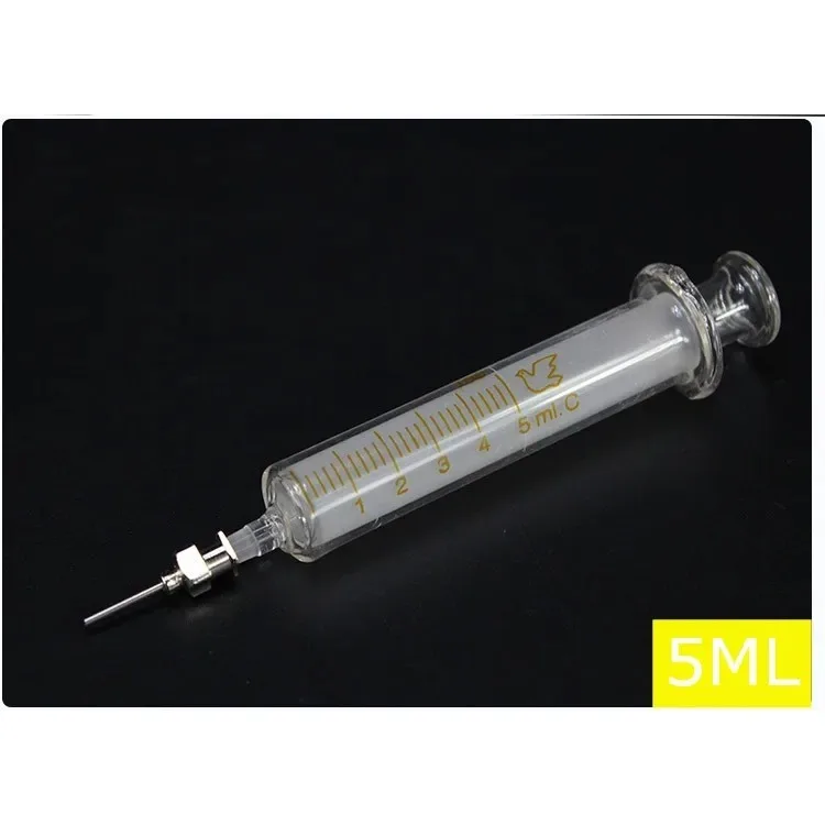 RELIFE Glasspritze 1-50 ml Spritze Metallnadel Schweißölbehälter Glas Schubstange Handy-Reparaturwerkzeuge Schneller Versand