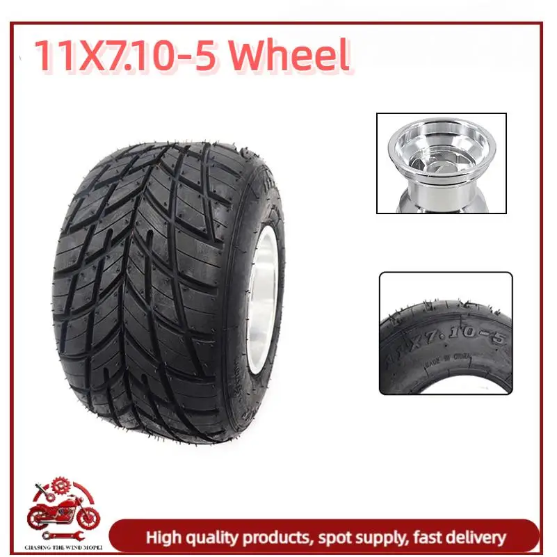 

Бескамерные шины 11X7.10-5, подходящие для картинга, дрифтинга, пляжных внедорожных гонок, аксессуары для колес. Только для использования вне дорог.