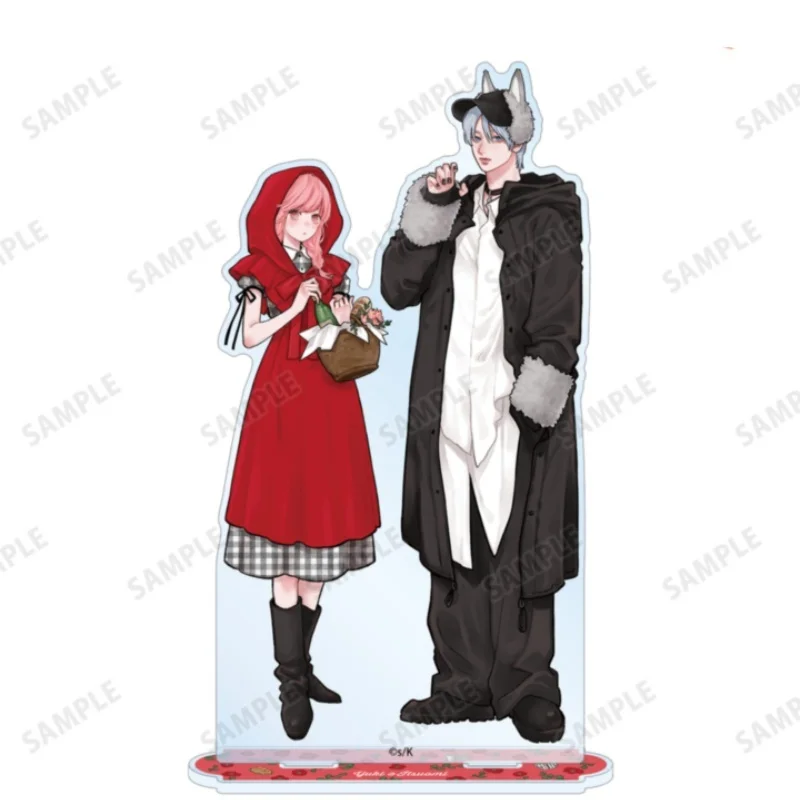 A Sign of Affection Manga Character Acrylic Figure Stand Two‑Sided Printed Model Plate Desktop Ornament Fan Collection Keychain