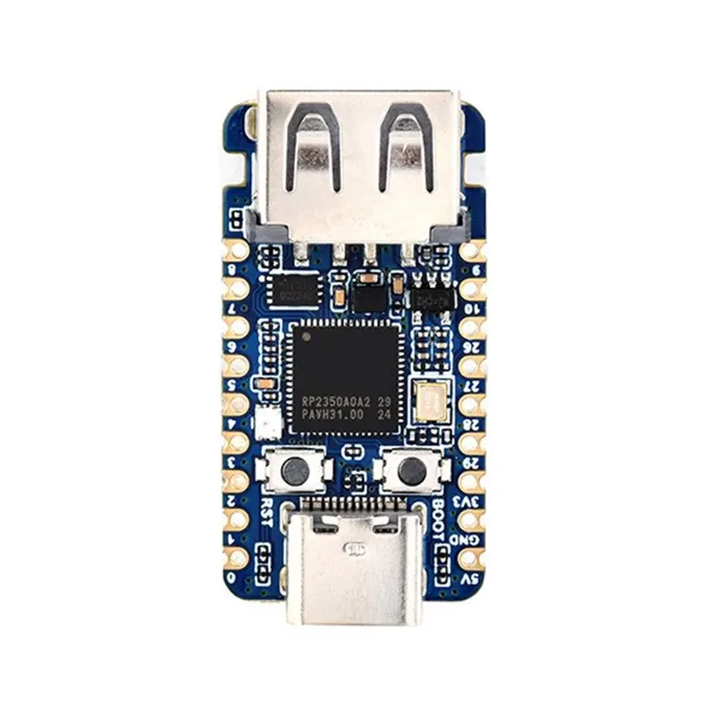 

AU33-RP2350-USB-A RP2350A USB Mini Development Board 2Mb Flash Core Board Programmable USB Interface Demo Board