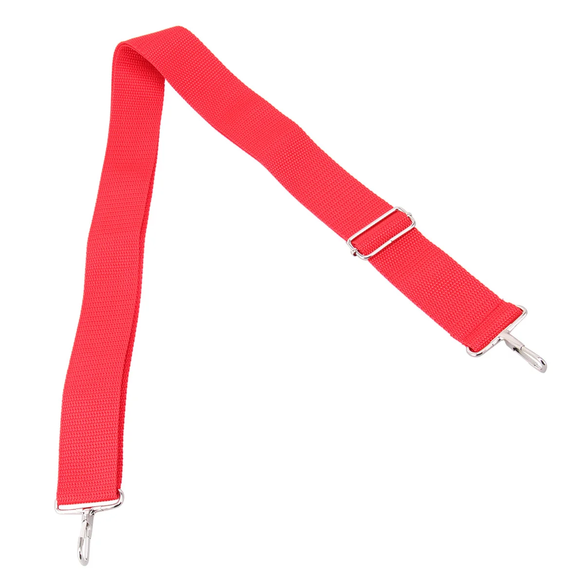 

Professional Red Nylon Drum Strap Adjustable for Snare Djembe Marching Parade Percussion Red Snare Drum Strap