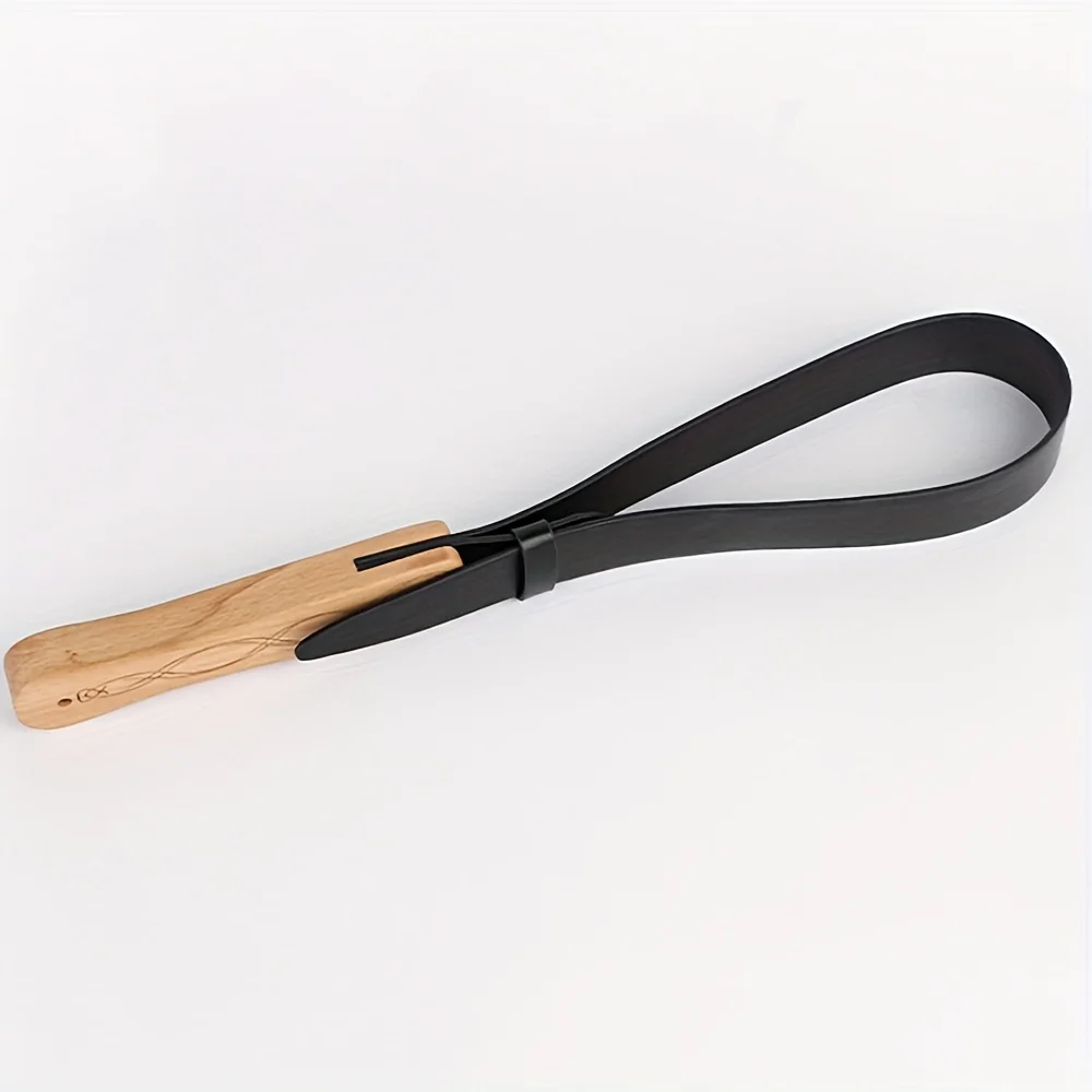 Correa de madera para montar ecuestre, herramienta de entrenamiento versátil para montar a caballo, adecuada para todas las edades, Ideal para Navidad, 1 ud.