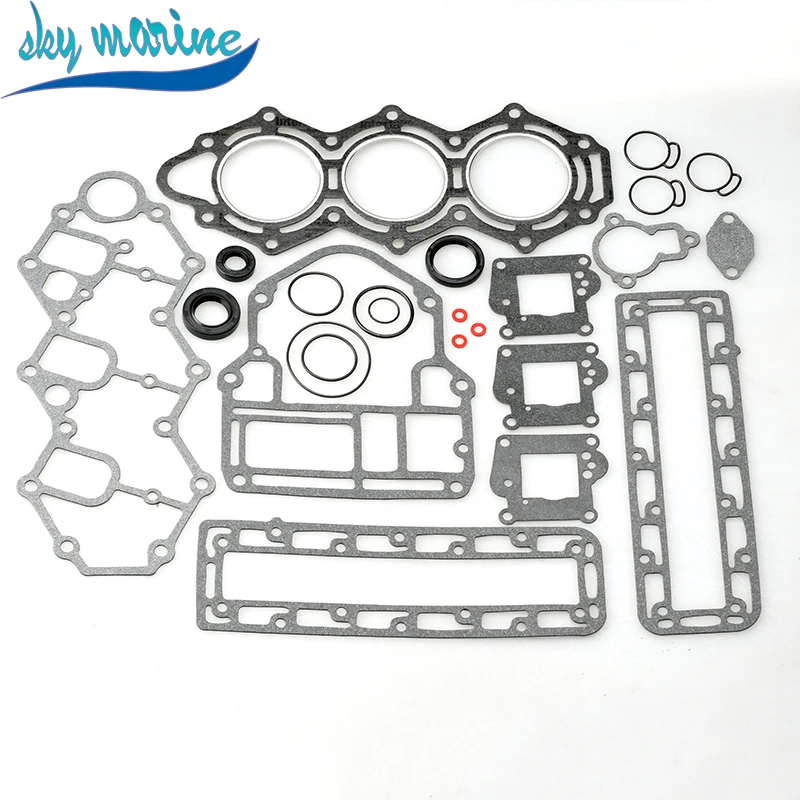 3C8-87121-0 Power Head Gasket Kit For TOHATSU NISSAN Outboard Engine 2T 40HP 50HP NS40D2 NS50D2 3C8-87121 Replaces Parts