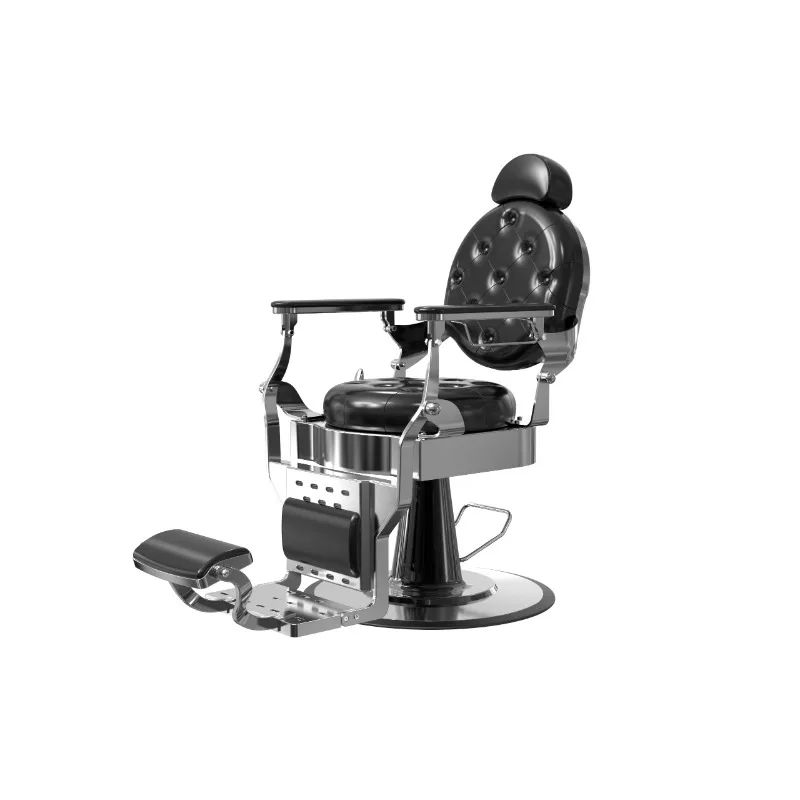 

High-grade Retro Barber Chair Hall Barber Hairdresser Special Barber Chair Haircut Shaving Hair Chaise Salon Equipment Furniture