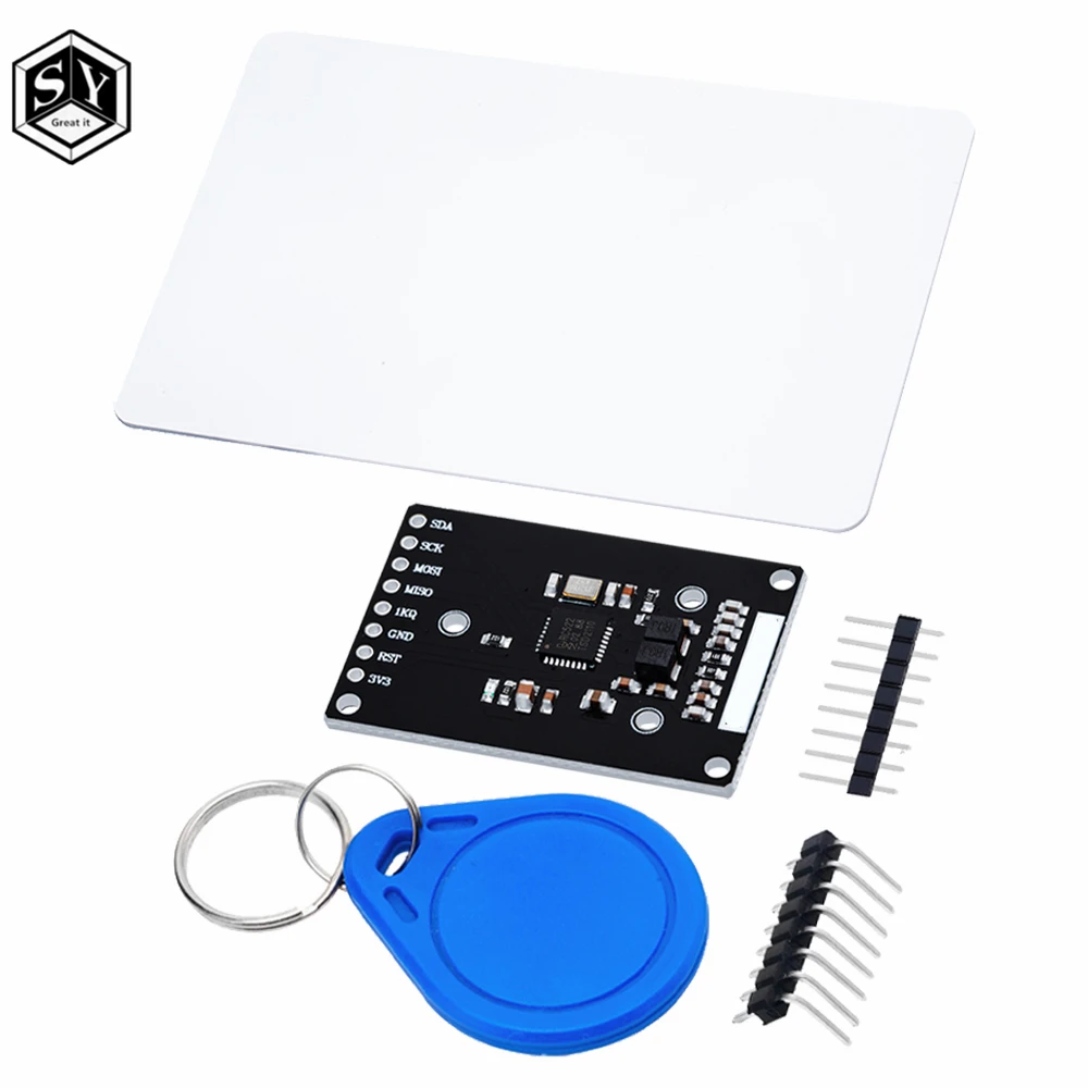 RFID module RC522 mini Kits S50 13.56 Mhz 6cm With Tags SPI Write & Read for arduino uno 2560