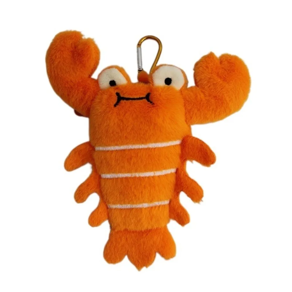 Lobster Ocean Animal Coin Purse PP Cotton Simulation Keychain Collection Hanging Decoration Animal Bag Pendant Home Decor