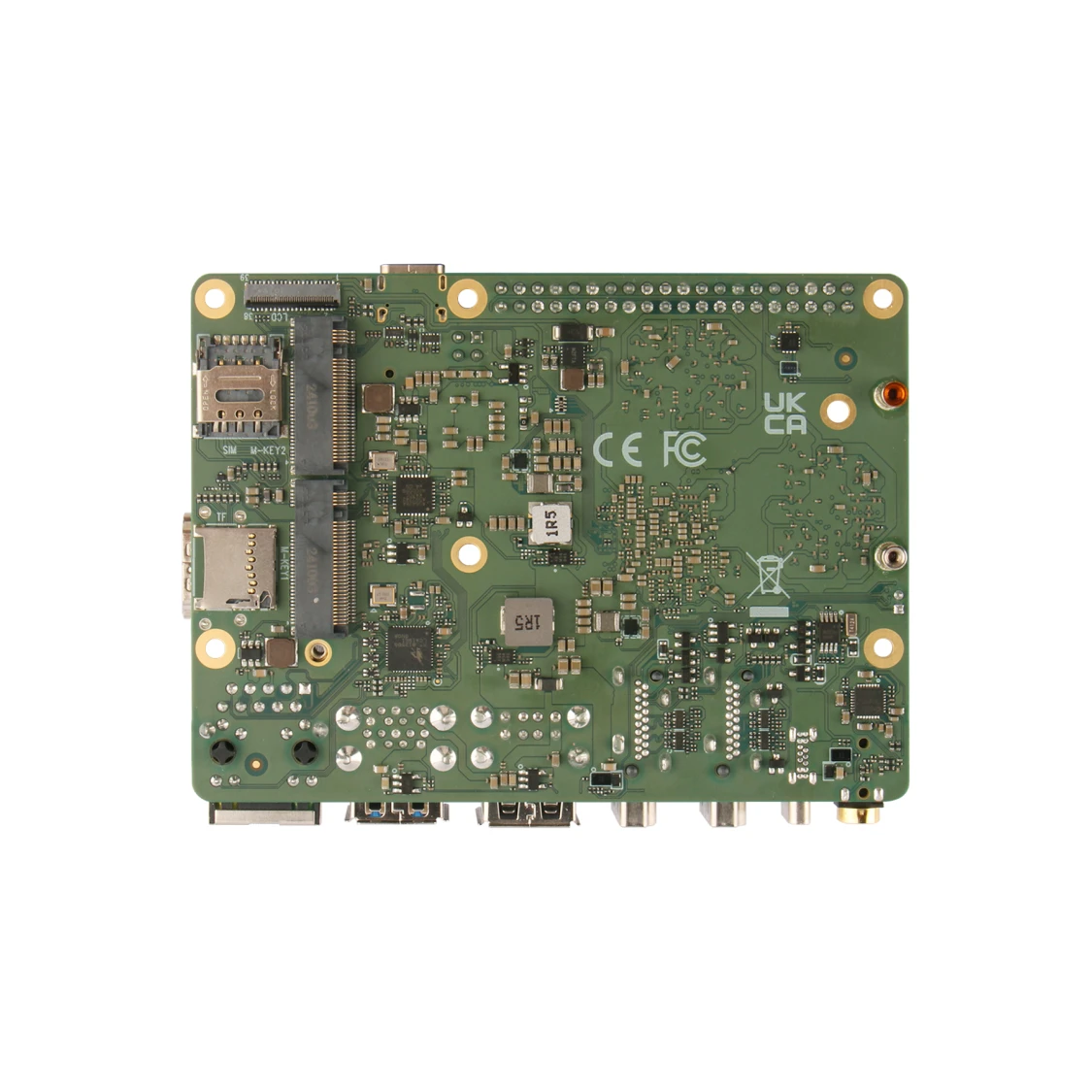 Radxa ROCK 5B+ ROCK 5B plus RK3588 8-core CPU, GPU & NPU support, 8K HDMI, LPDDR5 RAM and WiFi 6 single board computer