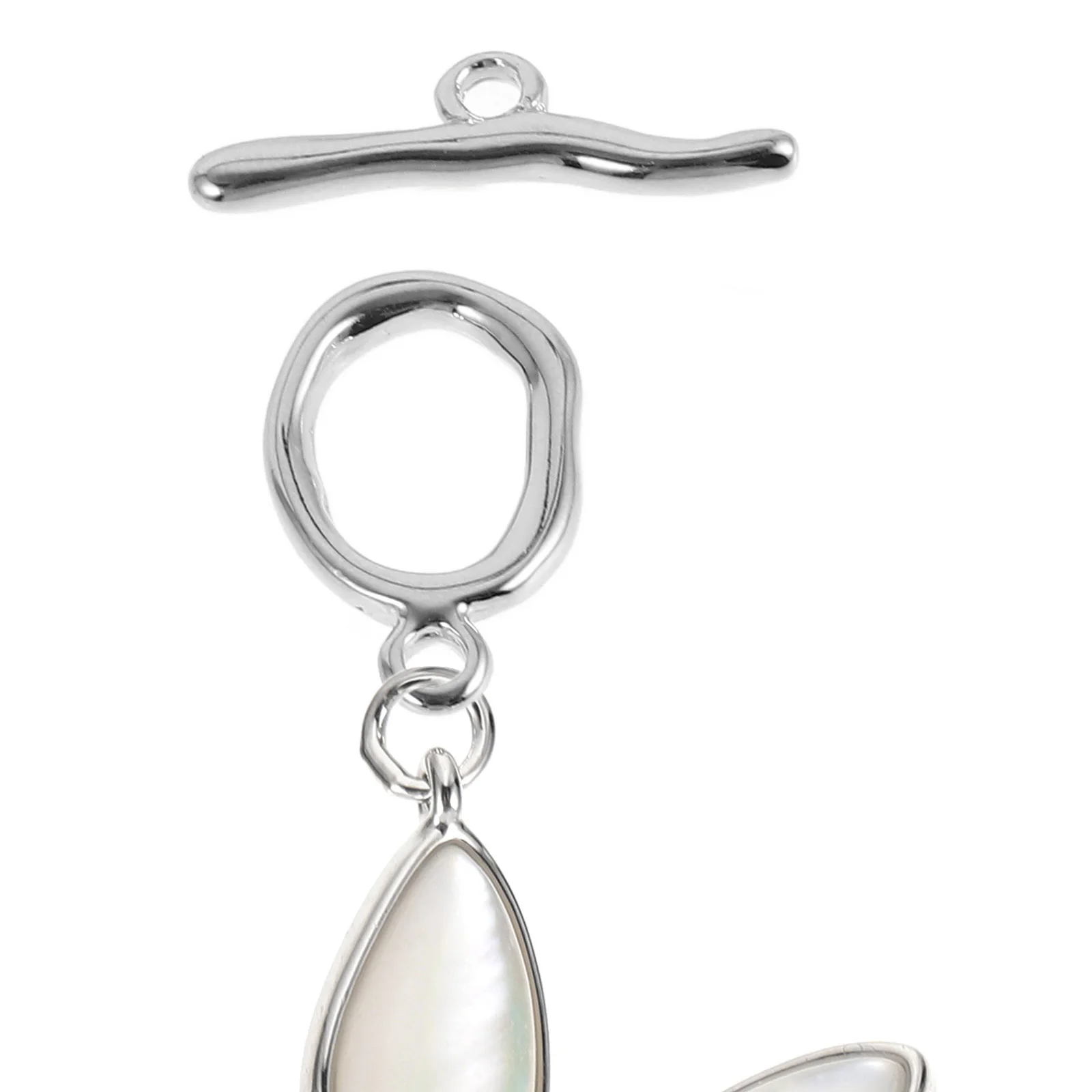 5Sets Ot Buckle Chain Connector Clasps Metal Jewelry Connecting Buckles for DIY Necklace Bracelet Making Chain Connector