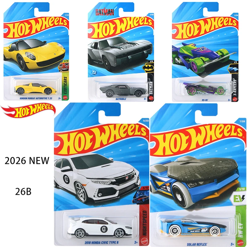 

2026Новый оригинальный Hot Wheels 1/64 26B, модель спортивного автомобиля из сплава, имитация ограниченного выпуска, коллекция детских автомобилей, игрушки, подарок на день рождения