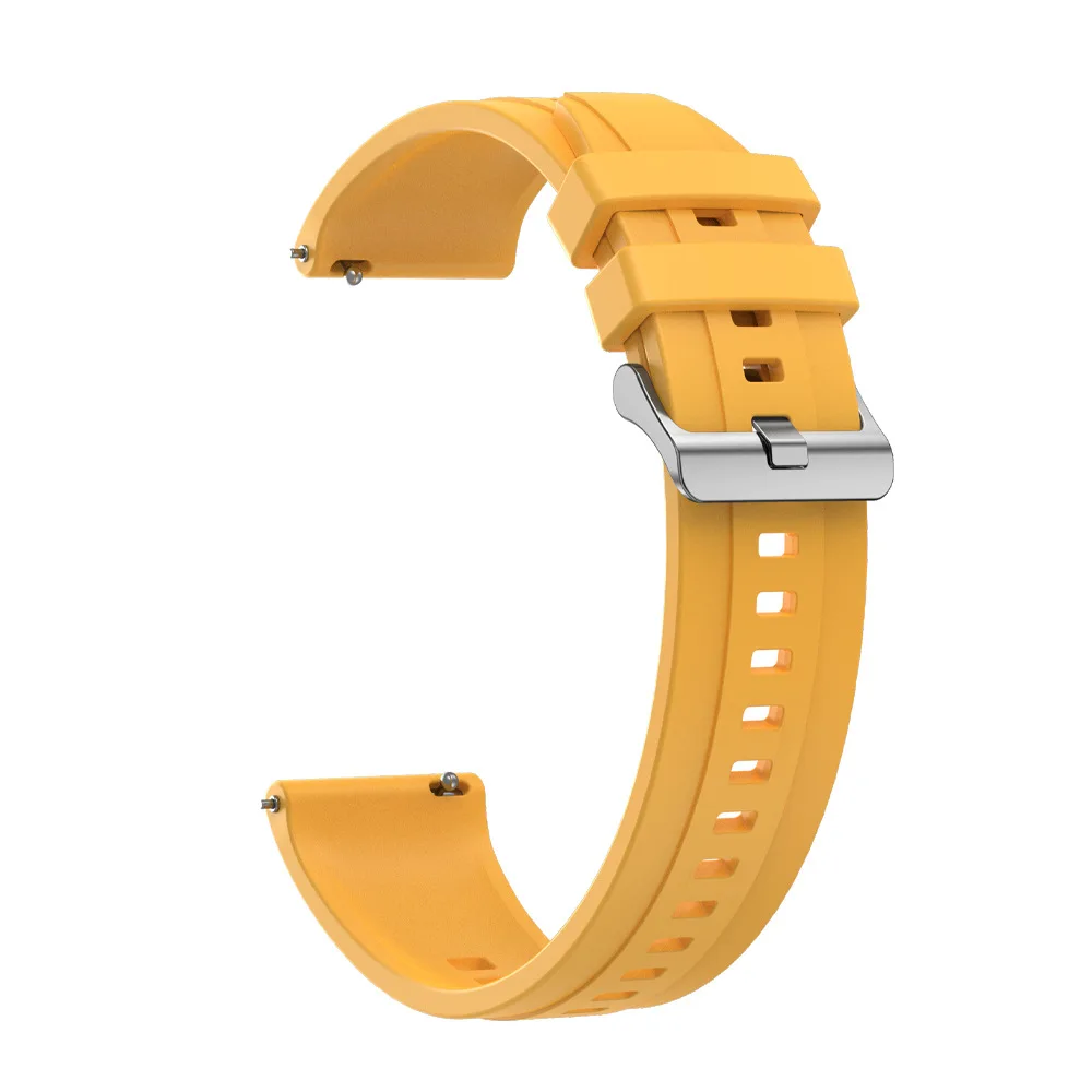 22mm Quick Release Silicone Strap For HUAWEI WATCH GT 4 3 2 46mm/Runner/Ultimate Band For Samsung/Amazfit/TicWatch/SUUNTO/Xiaomi