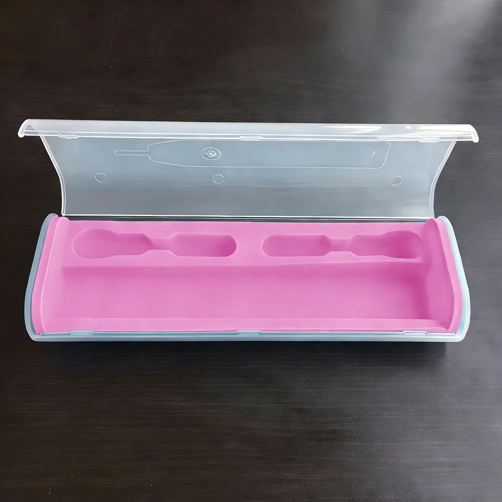 

Портативный футляр для электрической зубной щетки 215x8x45 см, дорожный органайзер для 2 насадок и 1 устройства, чистый и аккуратный контейнер для хранения, для кемпинга