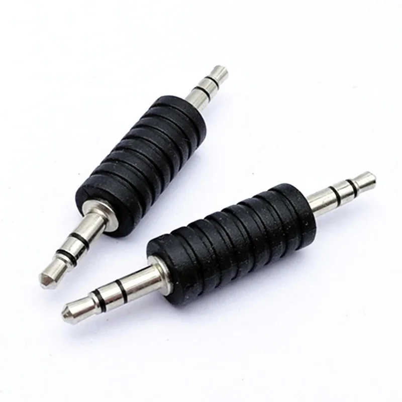 3/4 Pole 3.5mm Audio Cable Jack Adapter Male to Male Stereo Aux Plug Straight Converter for MP3 MP4 Earphone Connector