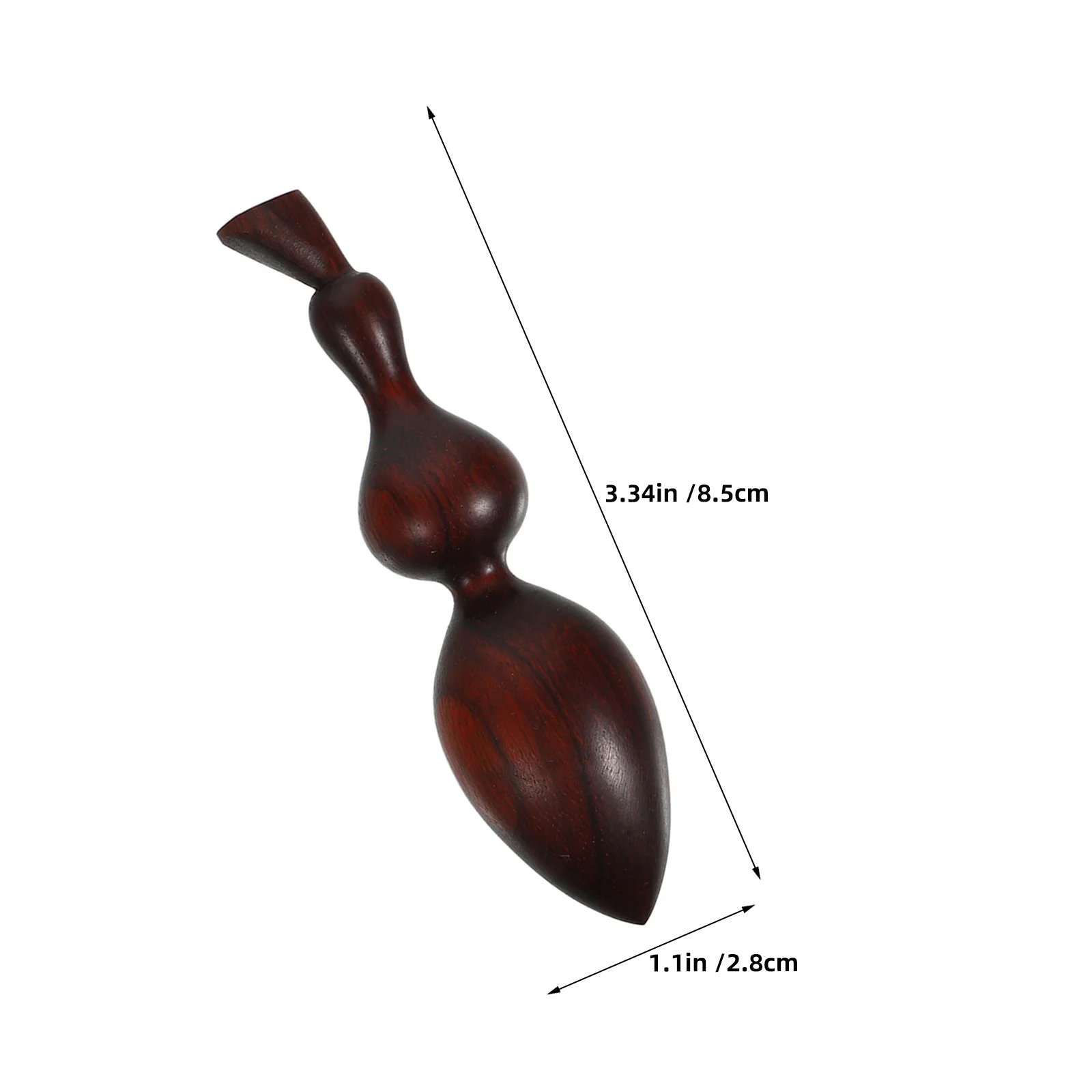 قطعتان من أدوات تدليك خشب الصندل الأرجواني - عصا كشط من الخشب الطبيعي لعلاج نقطة الزناد - جواشا محمولة باليد للوجه والجسم #4