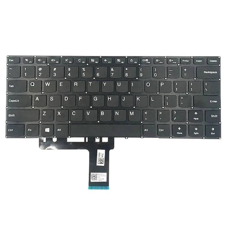 Imagem -06 - Substituição do Teclado Portátil para Lenovo Palmrest Top Case Preto Prata Ideapad 31014ikb 310-14isk 510-14isk Novo