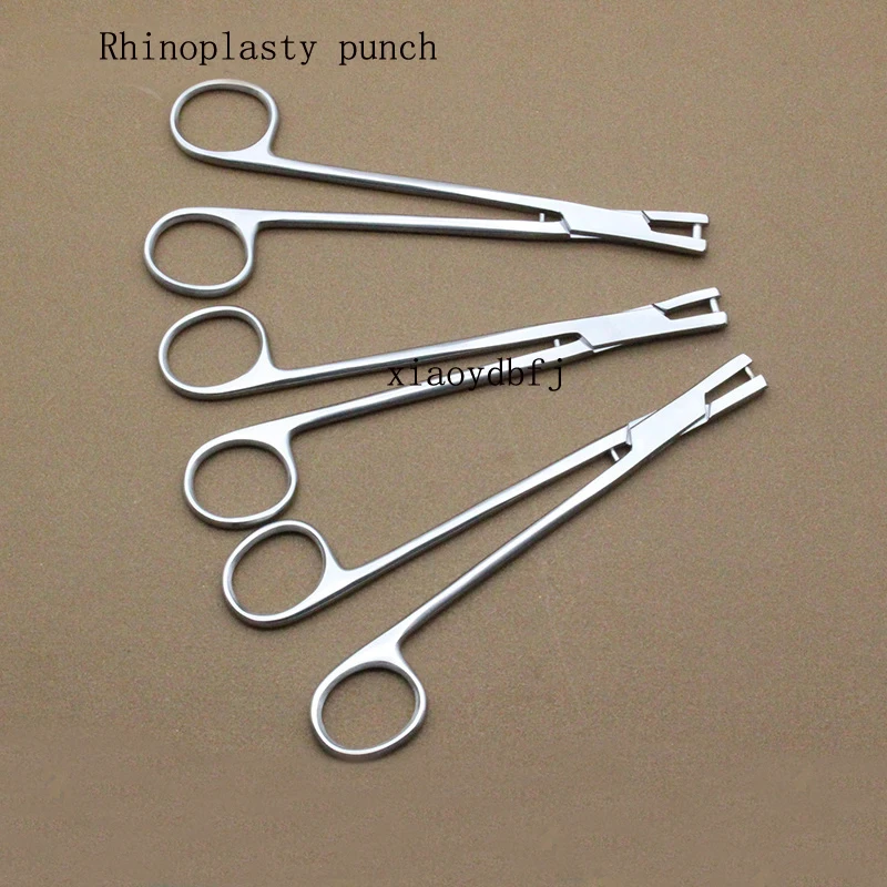 Nasal perforator nasal prosthesis piercing Stainless steel plastic surgery instrument prosthesis piercing perforation engraving