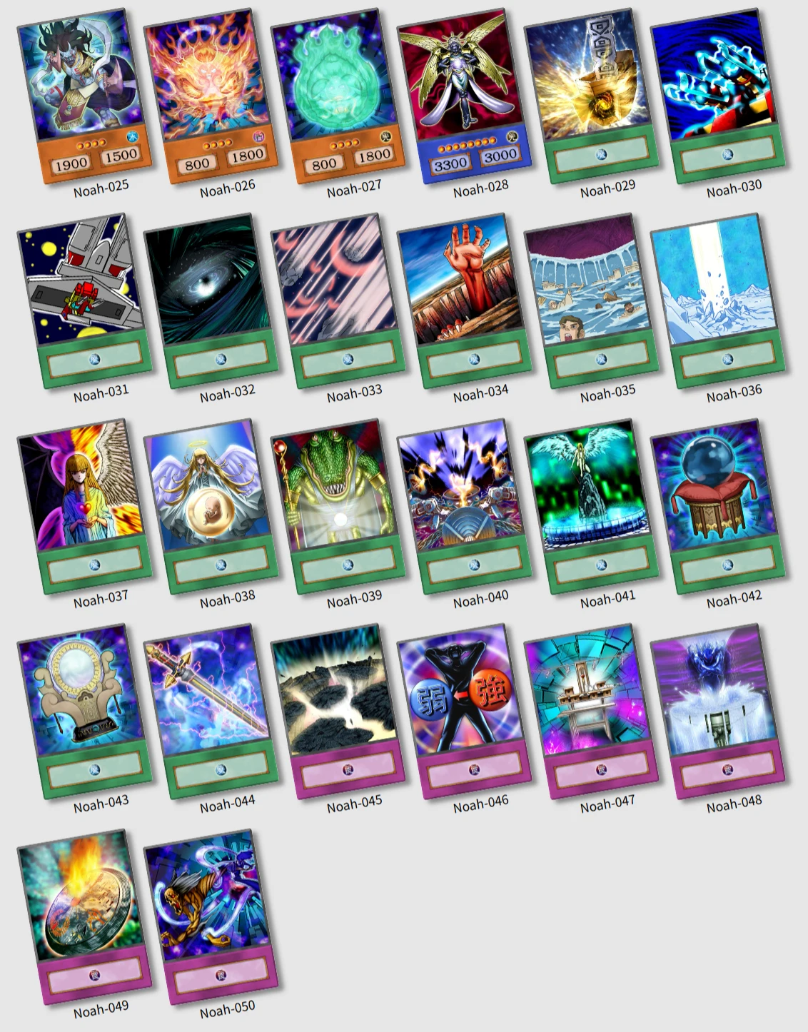 50pcs/set Noah Kaiba Anime Style Deck Creation Spirit Monsters Shinato King  of a Higher Plane YGO Retro Paper Cards Orica - AliExpress 26