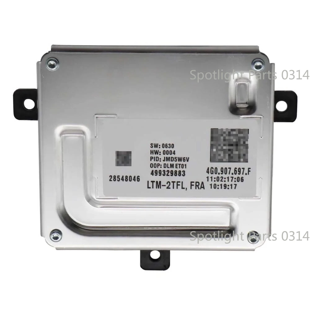 

4G0907697F For Audi A6 S6 A7 S7 R8 TT For Volkswagen Golf 2011-2017 4G0.907.697.F DRL Headlight Control Unit Module Angel Eye