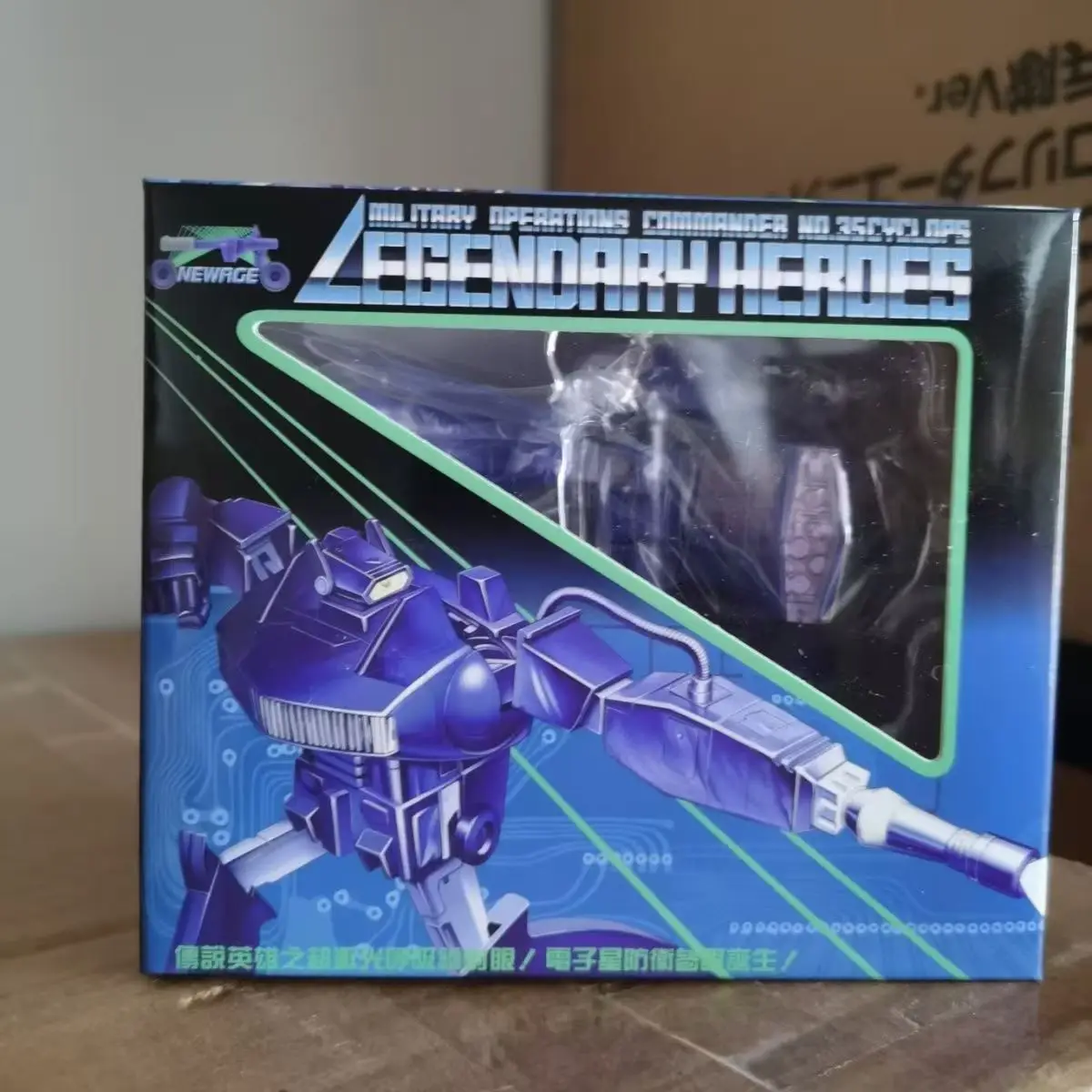 منتج جديد متوفر في المخزون محول التغليف الأصلي G1NA-H35Shockwave جمع الناس ألعاب نموذجية كلاسيكية شخصيات الحركة