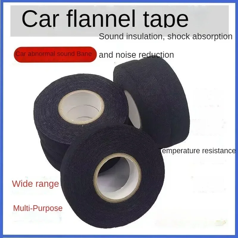 Automotive Wire Harness Flannel Tape Vehicle Insulation High Temperature Tape Noise Reduction Engine Protection Tape