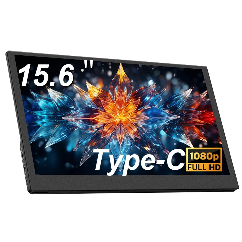 LANLIPU 14/15.6inch  Portable Monitor 16:9 For Cell Phone LaptopG For XBox PS4 /5Switch Computer Extension Display