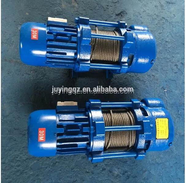 300kg 380v Voltage Electric Wire Rope Electric Hoist