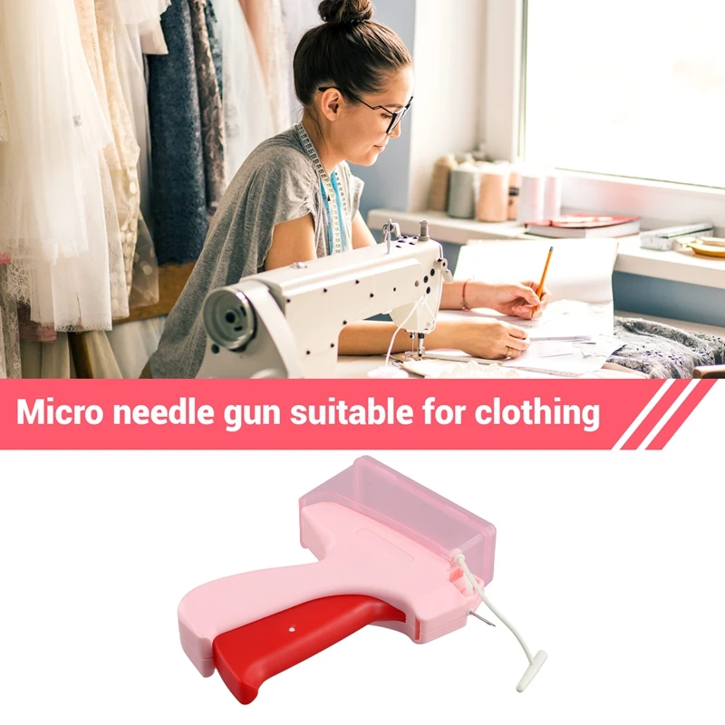 Mini Stitchy Gun para roupas, Fixer de roupas rápido, Quilt Tacking Gun