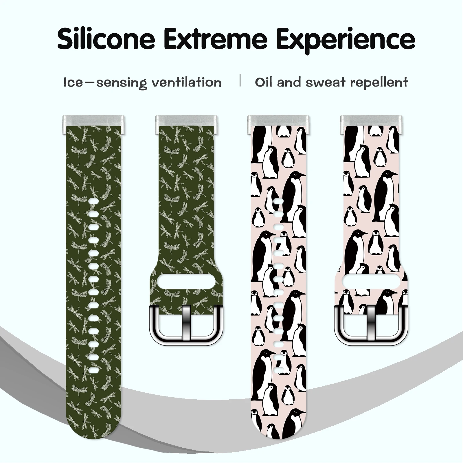 

Animal Series 3 Printed Strap for Fitbit Sense 2/1 Watchband Replaceable Bracelet for Versa 4/3 Watch Band for Women as a Gift