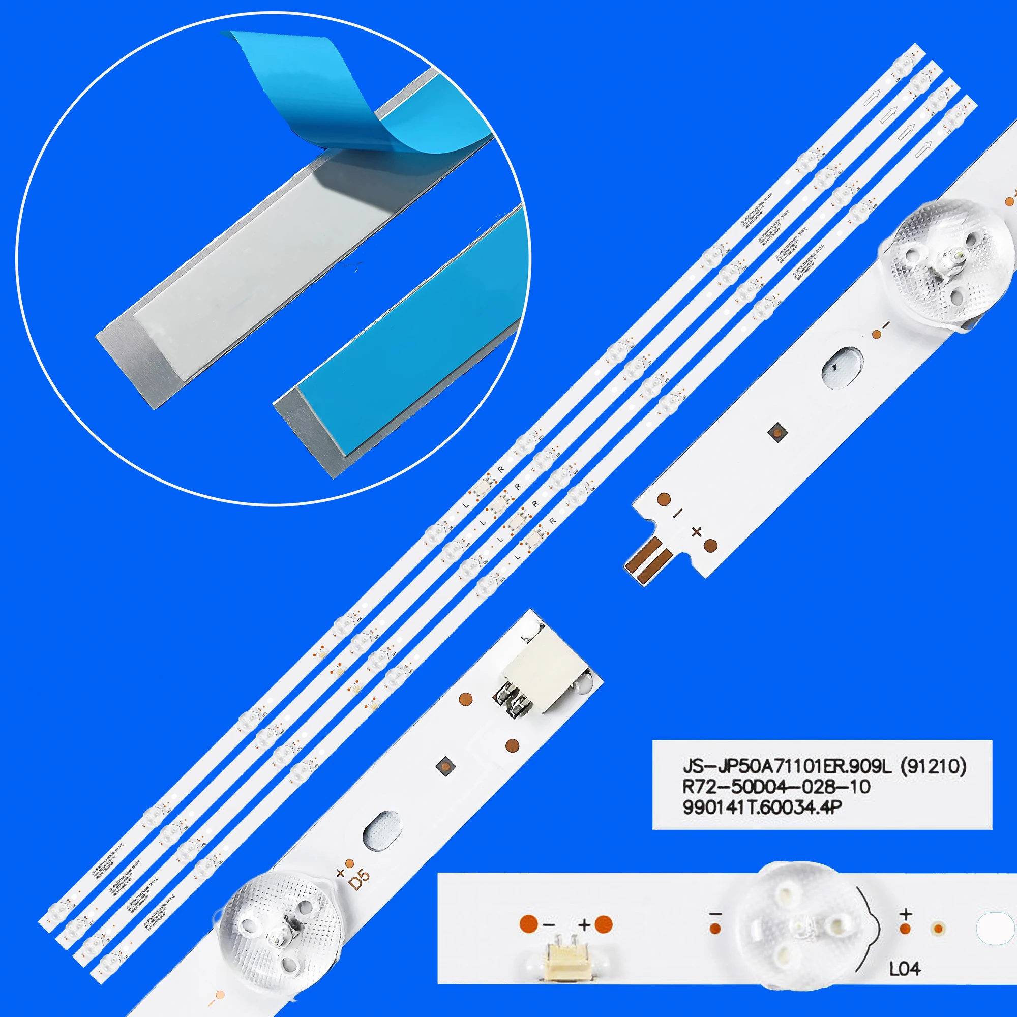 Светодиодная лента подсветки для 50LU1204 K50DLJ12US NWX-50U169TSY NWX-50U169TSYS VHIX-50U169MSY VHIX-50U169MSS VHIX-50U169TSY LT-50N750