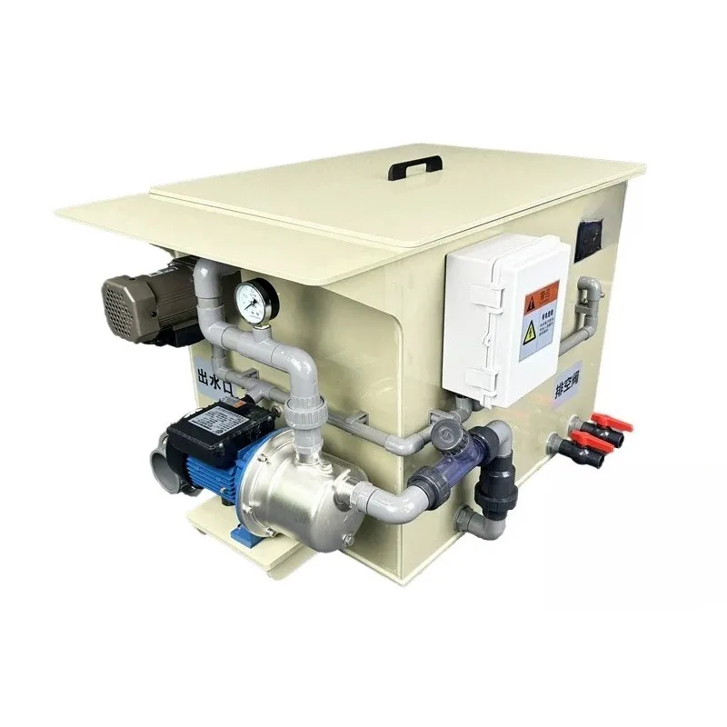 2025 Hot Customized Large Integrated Microfiltration Machine 10-500m3 Water Treatment Drum Filter Fish Pond Aquaculture Equipmen
