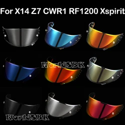 Helmet Visor for SHOEI X-14 X14 Z-7 Z7 CWR-1 CWR1 NXR RF-1200 RF1200 X-Spirit III XSpirit 3 X-Fourteen X Fourteen RYD CWR-F CWRF