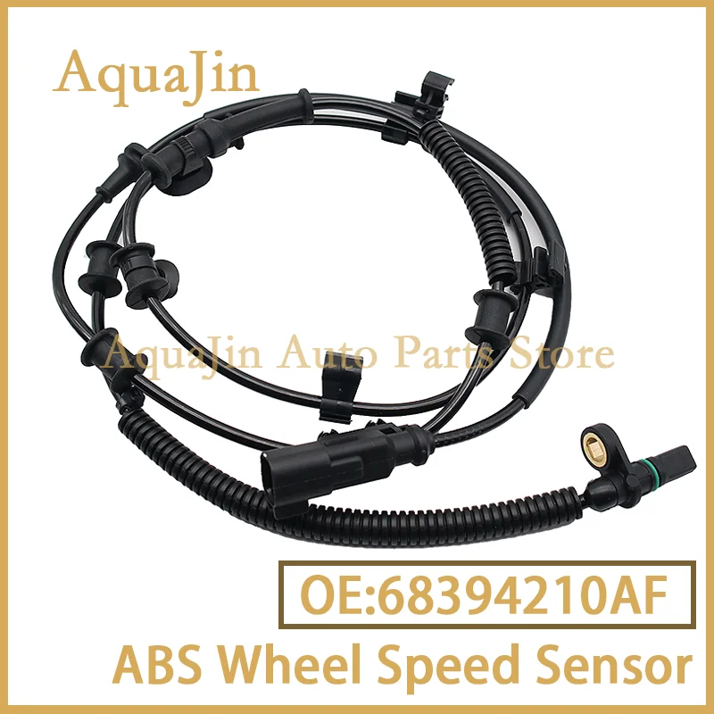 

68394210AF Front Left Right ABS Wheel Speed Sensor For Jeep Wrangler JL 2018~2023 Gladiator JT 2020~2023 68282504AE 68394210AD