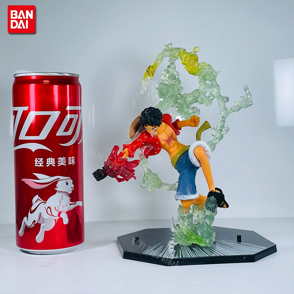 Nieuwe Een Stuk Anime Figuur Fire Fist Luffy Ace Sanji Battle Model Poppen PVC sabo Action Beeldje Zoro Ghost Drie-mes Speelgoed - afbeelding 1