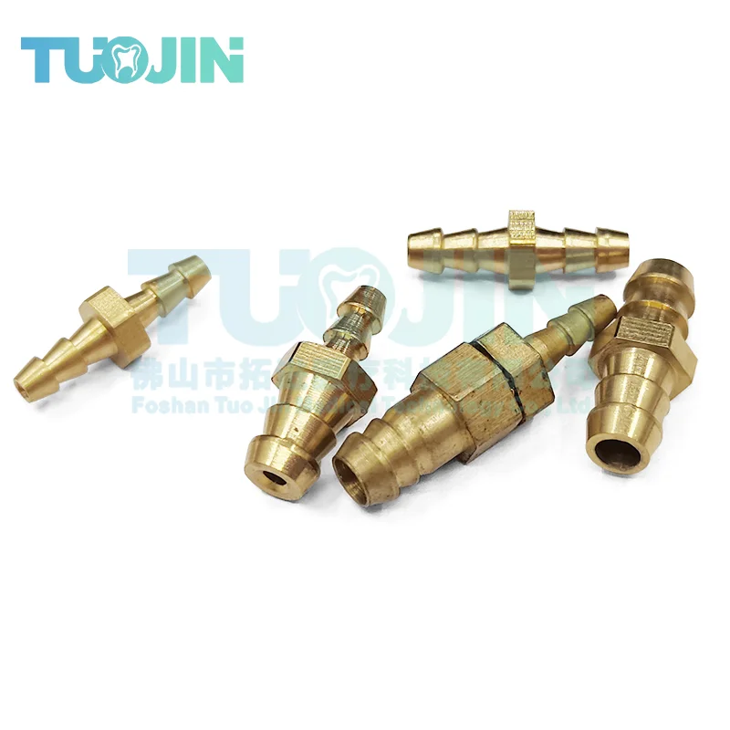 2PCS Dental Connector Adaptor For Chair Accessories Tube Connection Dental Product Materials Basic 3MM To 5MM Dentist Tools