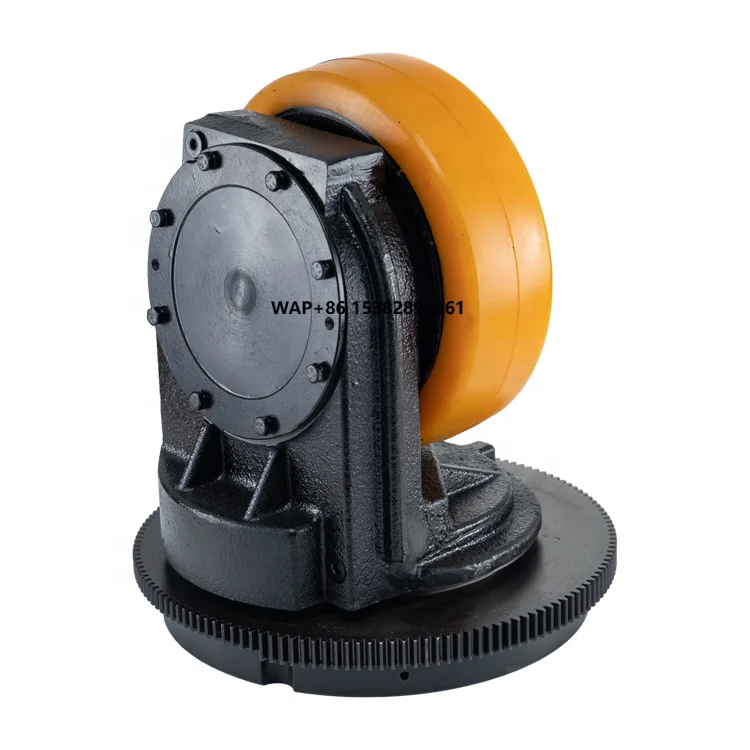 

Запчасти для погрузчиков: вертикальный приводной узел, электрическое тяговое колесо с рулевым управлением и редуктором