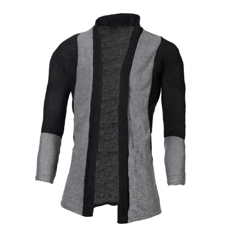 Cardigan Chic et Confortable, Coupe Slim, Mi-long, Chaud
