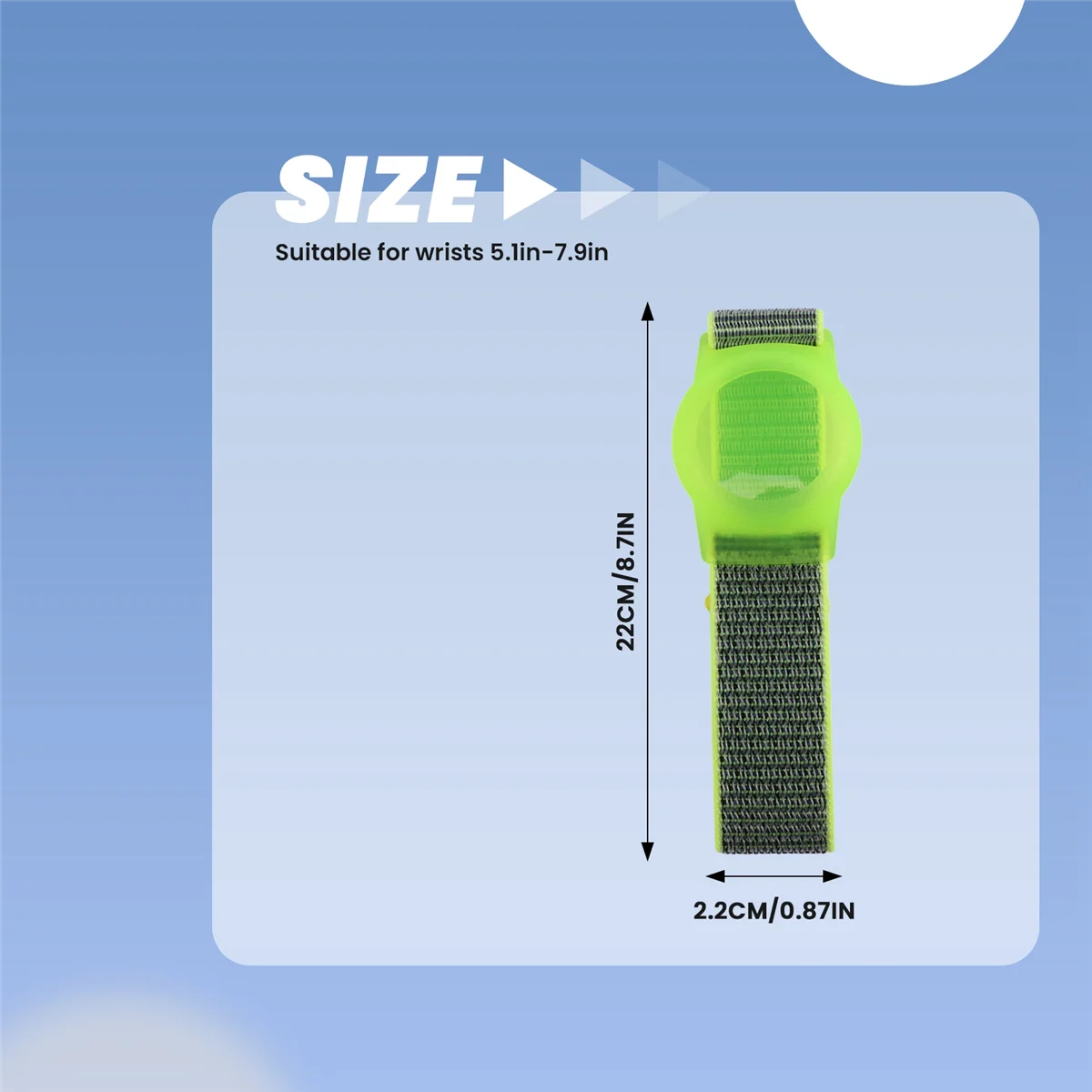 

A04R-Детский браслет, совместимый с Apple AirTag, защитный чехол для держателя GPS-трекера Air Tag с нейлоновым браслетом E