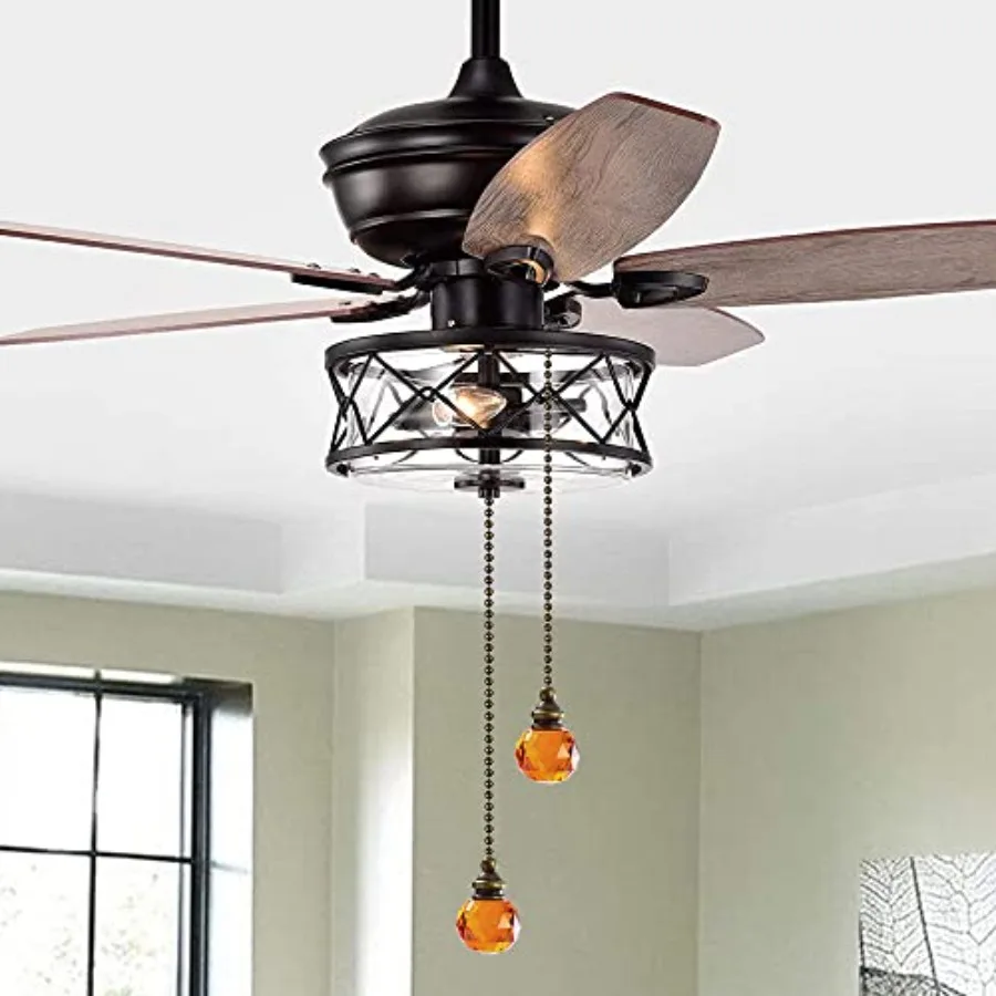Ceiling Fan Pull Chain, Extension Chains with Decorative Yellow Ball Pendant, 12 Inch Fan Pulls Set For Ceiling Light Lamp Fan