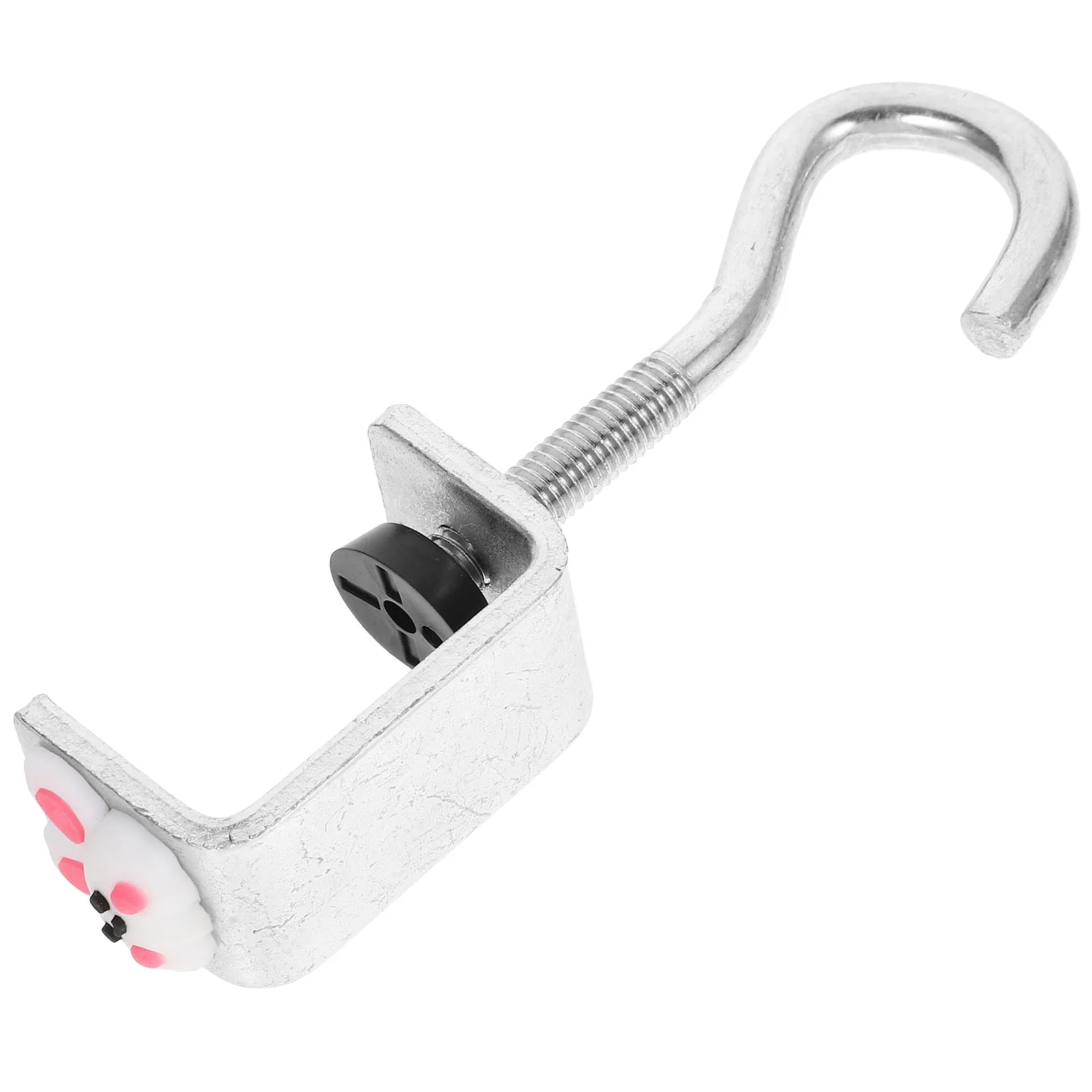 

Desk Mount Hook Stainless Steel C Clamp Bag Hooks Handbag Holder Hanging Clamps Desk Hook Backpack Hooks Strong Capacity