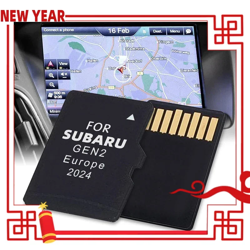 

TF Card Navi for Subaru Legacy/Outback/Levorg/Impreza Vehicle GPS Europe UK Maps Update Latest 2024 Data Navigation GEN2 System
