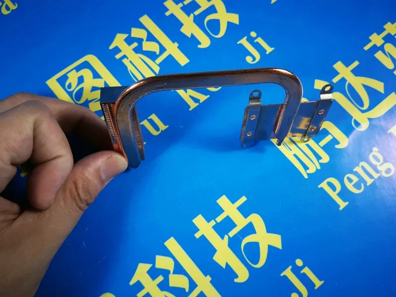 New Copper Bar Copper Sheet Cooling Fin Small Copper Sheet Components Instrument Equipment U-Shaped Notebook Cooling Fin