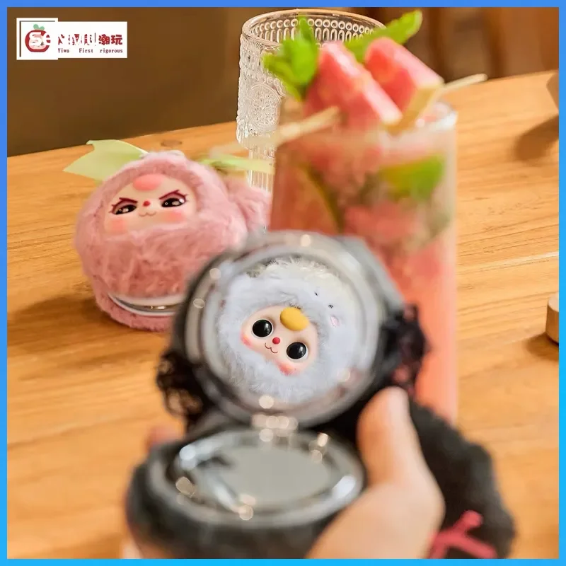 

Babythree Trendy Blind Box Genuine Series Portable Makeup Mirror Fashion Decorative Gift Toy for Lovers Compact Beauty Mirror