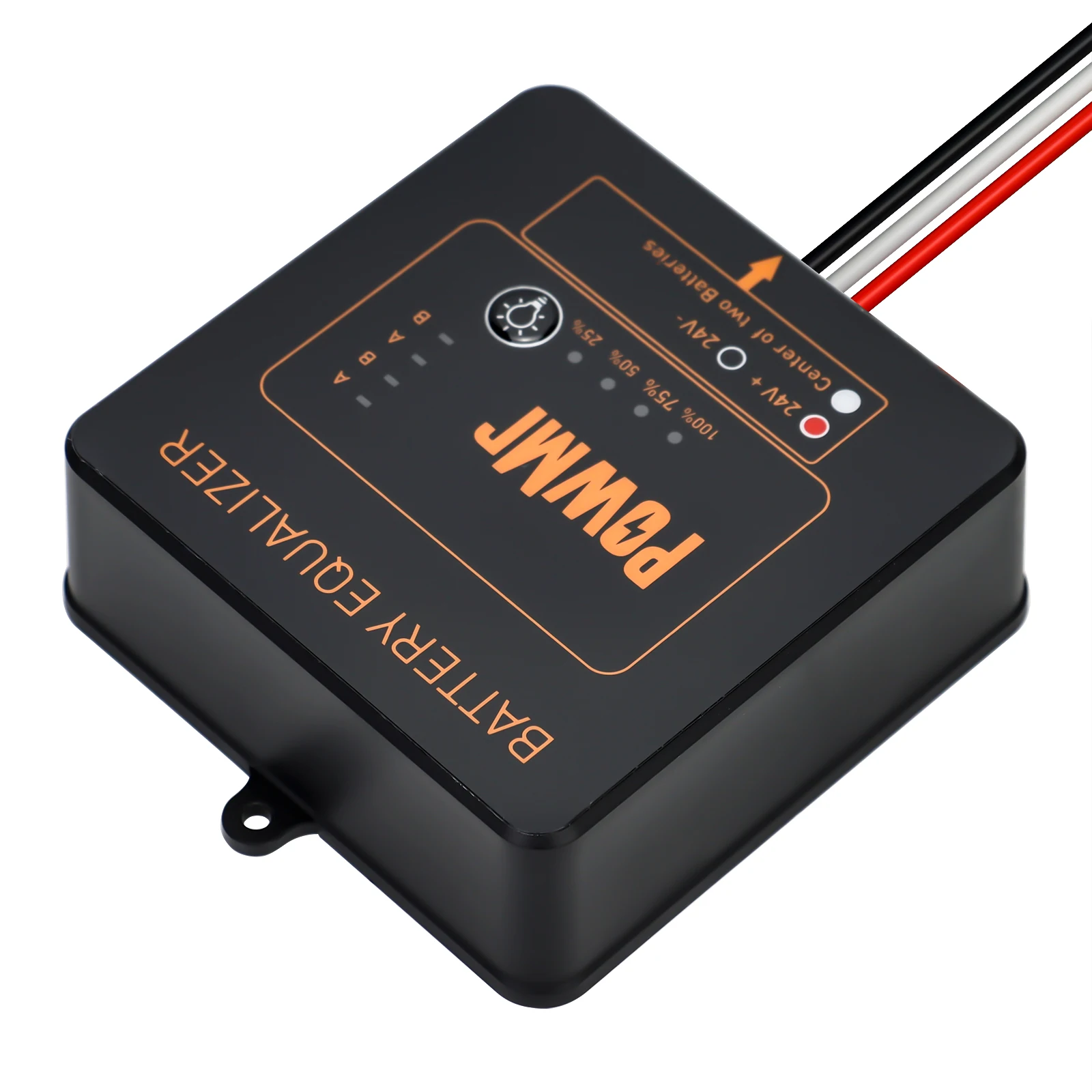 PowMr Battery Equalizer used for the 12V Gel/Flood/AGM Lead Acid Batteries for 2 X 12V Protect the Solar Battery System